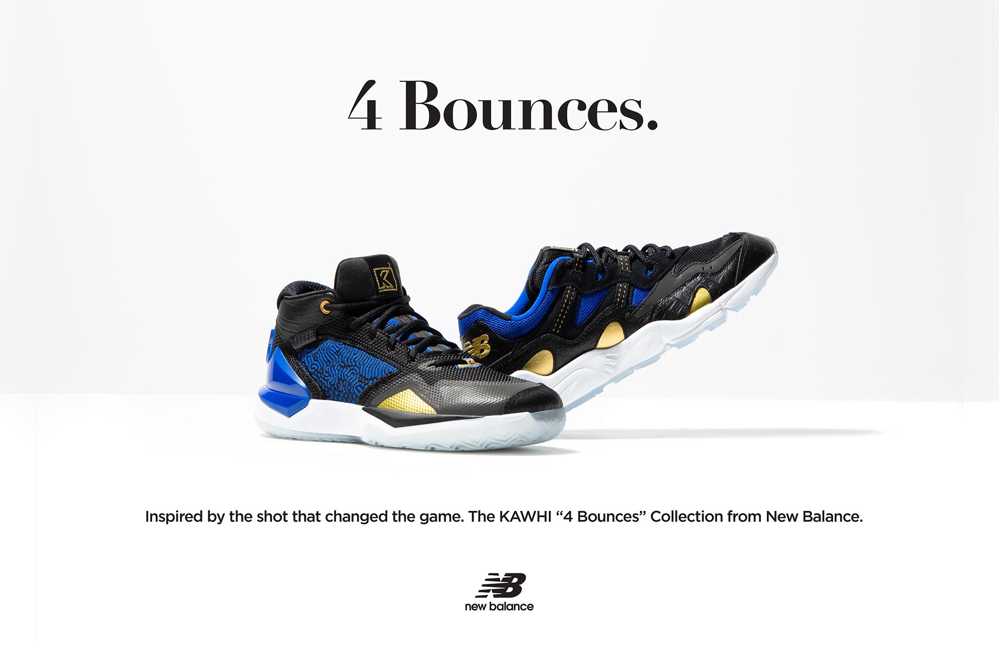 NB公式 - ニュースリリース - カワイ・レナードからインスピレーションを得た「THE KAWHI 4 Bounces」コレクション登場 ～カワイ・ レナード本人着用のシグネチャーモデルなど限定発売～ New Balance【公式通販】