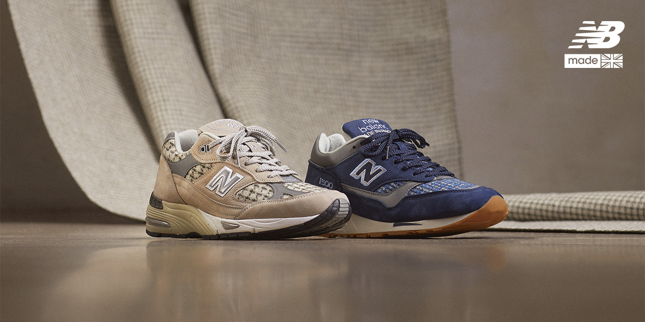 NB公式 - ニュースリリース - ニューバランス Harris Tweed® のMade in U.K. 「991」「1500」 登場 New  Balance【公式通販】